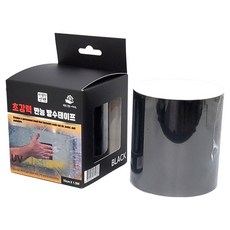탁월한선택 초강력 만능 방수 테이프 블랙 10cm x 1.5m, 1개
