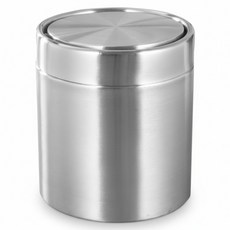 EKO 方迪垃圾桶 不鏽鋼 1.5L, 銀色