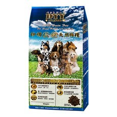 DYY dog&cat 台灣無穀頂級珍補DHA 全犬天然狗糧, 3kg, 1個, 時蔬煎烤羊肋排 + 春雞佐鮮令時蔬