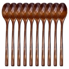 CAMEL 高級原木湯匙, 漆器, 10個, 單品
