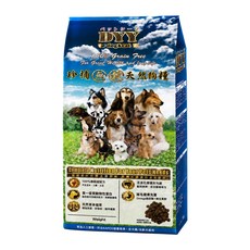DYY dog&cat 全齡犬天然狗糧 台灣無穀頂級珍補DHA, 15kg, 1個, 羊肋排春雞時蔬