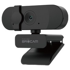 나비 브로캠 QHD 500만화소 노트북 컴퓨터 듀얼마이크 오토포커스 웹캠, 매트 블랙, NV76-CM400A 매트 블랙, NV76-CM400A