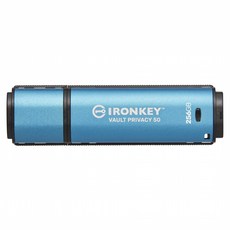 Kingston 金士頓 IronKey Vault Privacy 50 加密隨身碟 IKVP50, 1個, 256GB