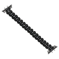 Jelsen 兔子彈簧環錶帶 20mm, 透明黑, 1個