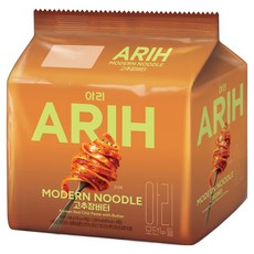 아리 모던누들 고추장버터 135g, 4개