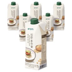 erom 黃聖周博士韓國國產豆研磨濃鬱豆漿, 6個, 750ml