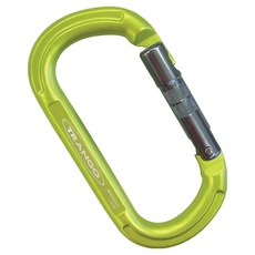 trango 橢圓形直式鑰匙扣登山扣 TCOK-01, 綠色, 1個