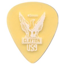 Clayton Ultimate 標準吉他彈片 US45 12入, 1個