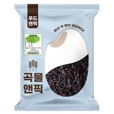 푸드앤픽 국내산 찰흑미, 1개, 4kg
