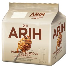 아리 모던누들 트러플불고기 130g, 4개