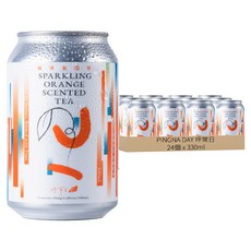 PiNgNa Day 坪常日 氣泡茶 微糖橘香, 24個, 330ml
