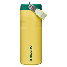 스탠리 아이스플로우 에어로라이트 플립스트로 2.0 텀블러, 다포딜 에메랄드, 473ml, 1개