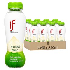泰國 if 100%椰子水, 24個, 350ml