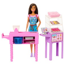 Barbie 芭比 職業甜甜圈店組合, 多色, 1套