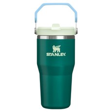 스탠리 아이스플로우 플립스트로 2.0 텀블러, 에메랄드 허니듀, 591ml, 1개 에메랄드 허니듀, 591ml, 1개