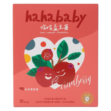 haha baby 哈哈益生菌 私密蔓越莓, 60g, 1個