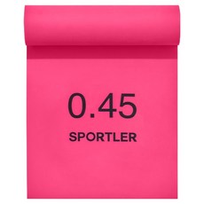 sportler 乳膠彈力帶, 霓虹粉, 1個