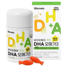 바이오메라 키즈DHA 오메가3 63g, 1개, 90정