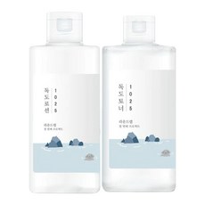 RoUND LAB 1025獨島保濕化妝水 200ml + 乳液 200ml, 1組