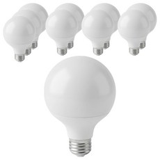 vittz LED球泡燈 G80 10W, 自然白, 10個