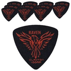克萊頓 Black Raven 三角形吉他彈片 BRT100 12入, 1個