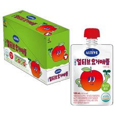 Altive 植物性乳酸菌飲品 優格蘋果, 10個, 100ml