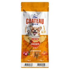 PRIME BLUE CHATEAU 藍帶莊園 全齡犬主食肉腸, 50g, 1個, 法式鄉雞蔓果南瓜