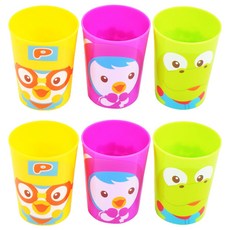 LiLFANT Peek-a-boo Pororo 杯子3件組, 混合色, 2套, 180ml