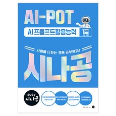 2027 시나공 AI-POT AI 프롬프트활용능력 1급(2급 포함), 반양장 반양장