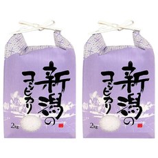 Well Life 悅生活 谷穗 特A級新潟縣皇室御用限量越息米 日本直送, 2kg, 2個, 特級