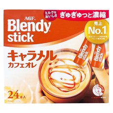 AGF Blendy 焦糖歐蕾風味即溶飲品, 8.3g, 1個, 24個裝