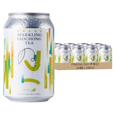 PiNgNa Day 坪常日 氣泡茶 無糖包種, 24個, 330ml