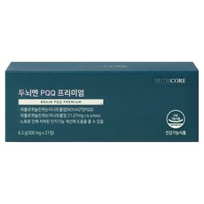 뉴트리코어 두뇌엔 PQQ 프리미엄, 1개, 21정