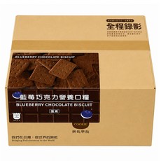School of Cookie 台灣優格餅乾學院 藍莓巧克力餅乾營養口糧棒, 960g, 1箱