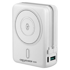 CAN POWER 防爆 SSB 多功能固態行動電源 10000mAh Type-C, 白色, CP-05