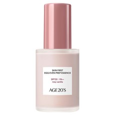 AGE20'S Skin First Egg Even Prep Essence 30ml, 玫瑰香草, 1個