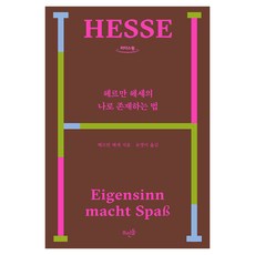 헤르만 헤세의 나로 존재하는 법 큰글자도서, 뜨인돌, 헤르만 헤세, 큰글씨 뜨인돌, 헤르만 헤세, 큰글씨