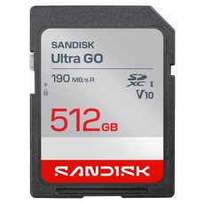 SanDisk 晟碟 Ultra GO SD UHS-I 記憶卡 SDSDUGN-512G-GN6IN, 1個, 512GB