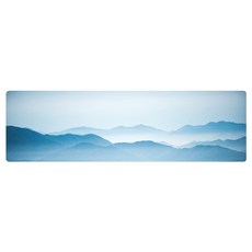 半島良品 輕回彈減壓皮革地墊 長款 074, 群山晨景