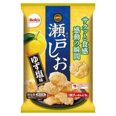 Befco 栗山 瀨戶汐揚米果 柚子鹽風味, 76g, 1袋