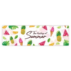 半島良品 輕回彈減壓皮革地墊 長款 009, 夏日水果