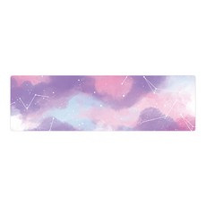 半島良品 輕回彈減壓皮革地墊 長款 187, 紫色星辰
