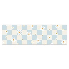 半島良品 輕回彈減壓皮革地墊 長款 281, 雛菊格子