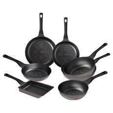 WAGENSTEIGER Focus IH 鈦塗層不沾鍋具7件全套組, 單一顏色, 1套, 7種