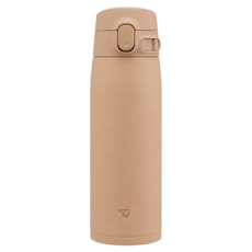 ZOJIRUSHI 象印 不鏽鋼一體式杯蓋真空保溫杯, 卡其色, 1個, 600ml