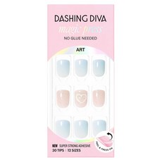 DASHING DIVA 薄型經典美甲片 台灣公司貨 30片, 1個, 晴空心語