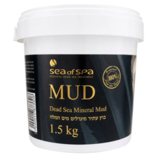 sea of spa 全天然死海礦物泥, 1.5kg, 1個