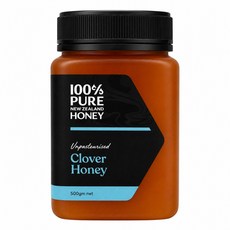 Pure New Zealand 紐西蘭恩賜 三葉草蜂蜜, 500g, 1個