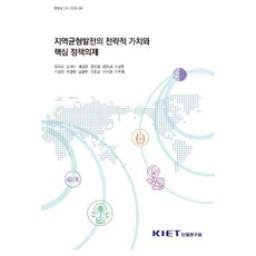 지역균형발전의 전략적 가치와 핵심 정책의제, 산업연구원, 유이선 외 산업연구원, 유이선 외