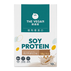 THE VEGAN 樂維根 高鈣植物優蛋白 燕麥奶 10包, 400g, 1個